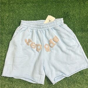 Sp5der Shorts Baby Blue Small